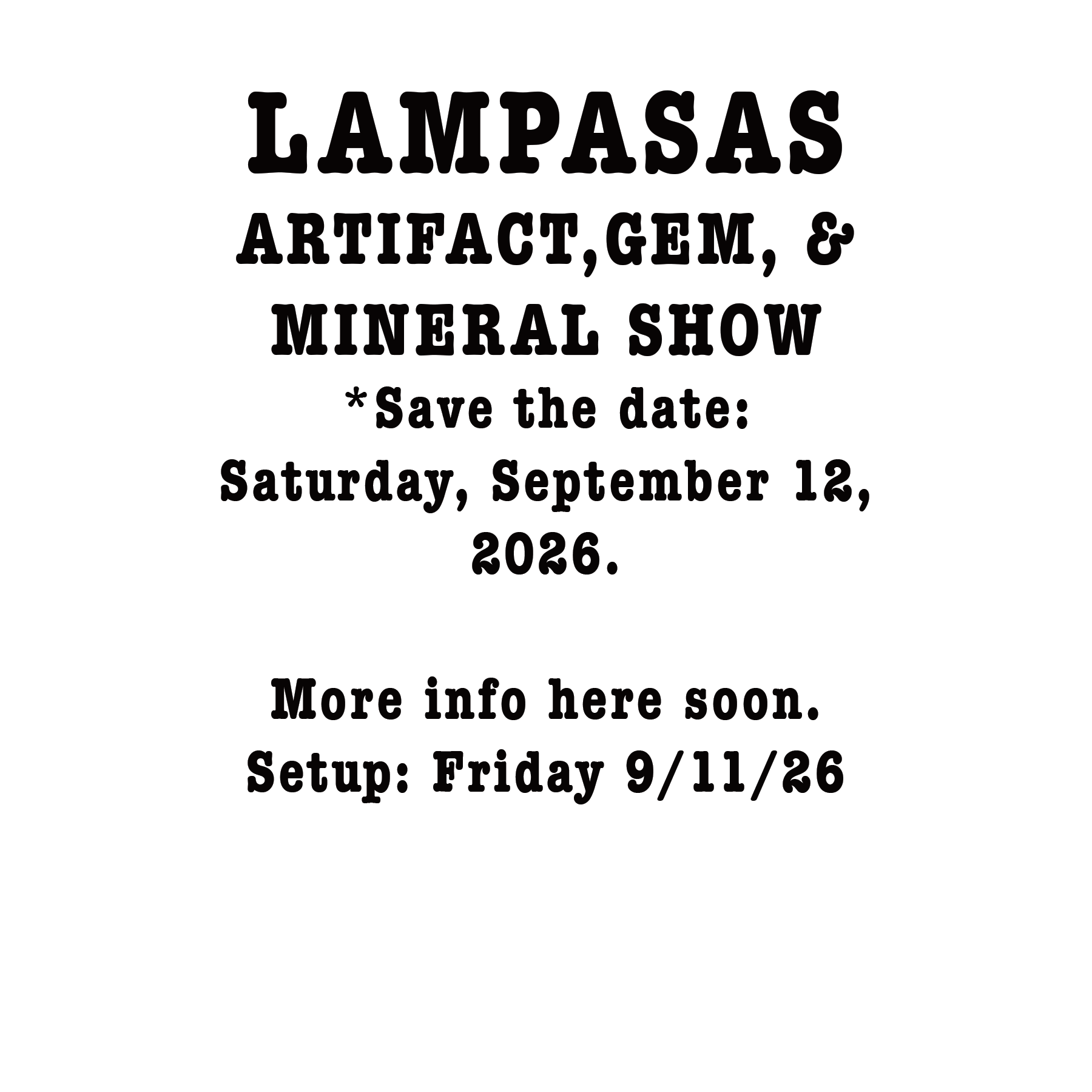 lampasas show