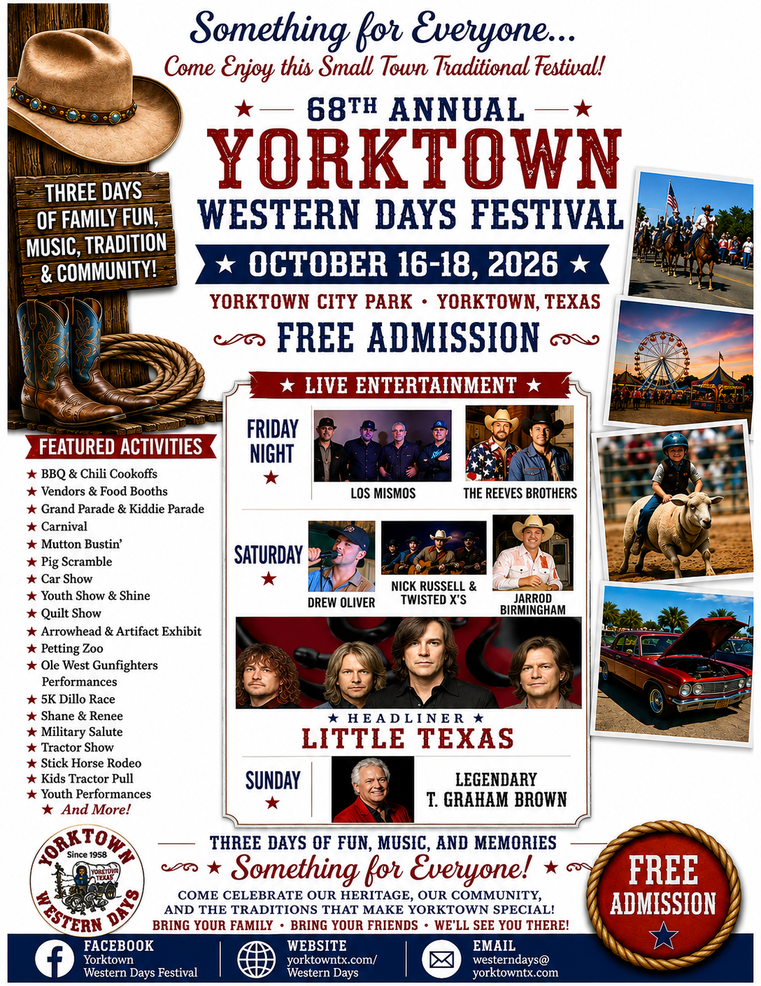 yorktown show 26 flyer